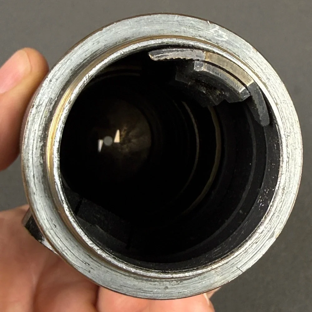 Ernst Leitz Wetzlar 1934 Hektor 13.5cm 135mm f4.5 Lens No 196367 Vintage Black